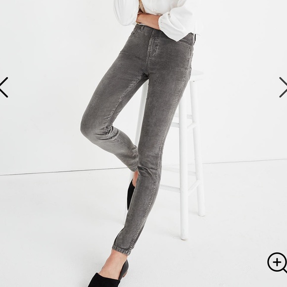 NWT madewell skinny high rise corduroy 24 P - Picture 5 of 8